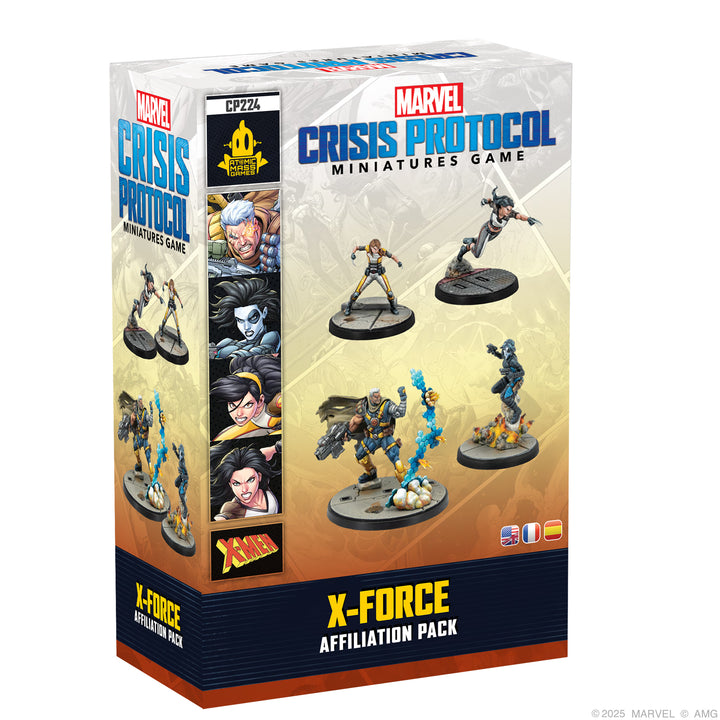 CP224 Marvel: Crisis Protocol - X-Force Affiliation Pack (Pre-order 2-13-26) | Grognard Games