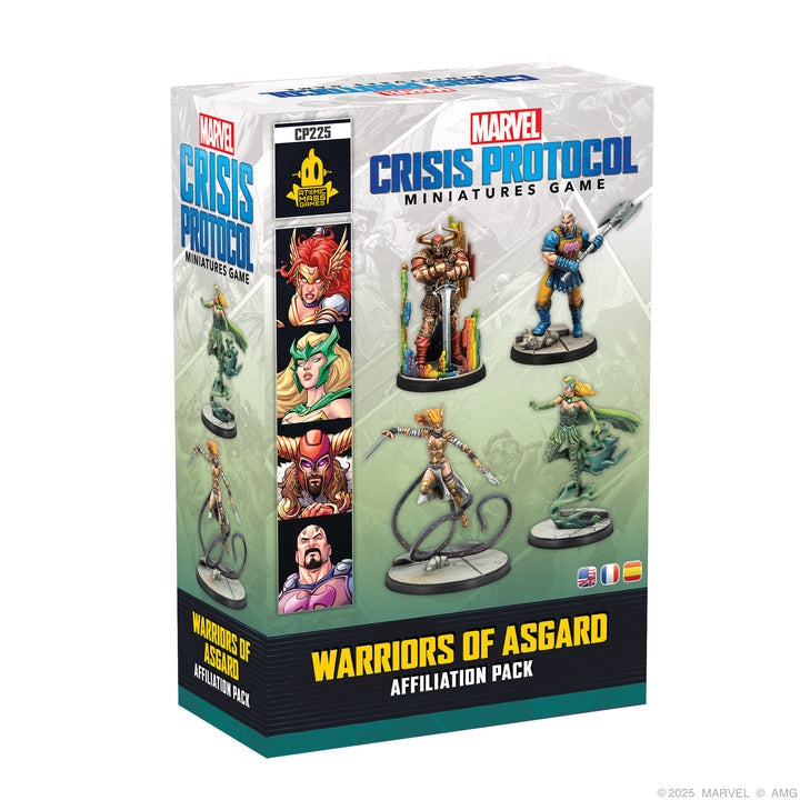 CP 225 Marvel: Crisis Protocol - Warriors of Asgard Affiliation Pack | Grognard Games
