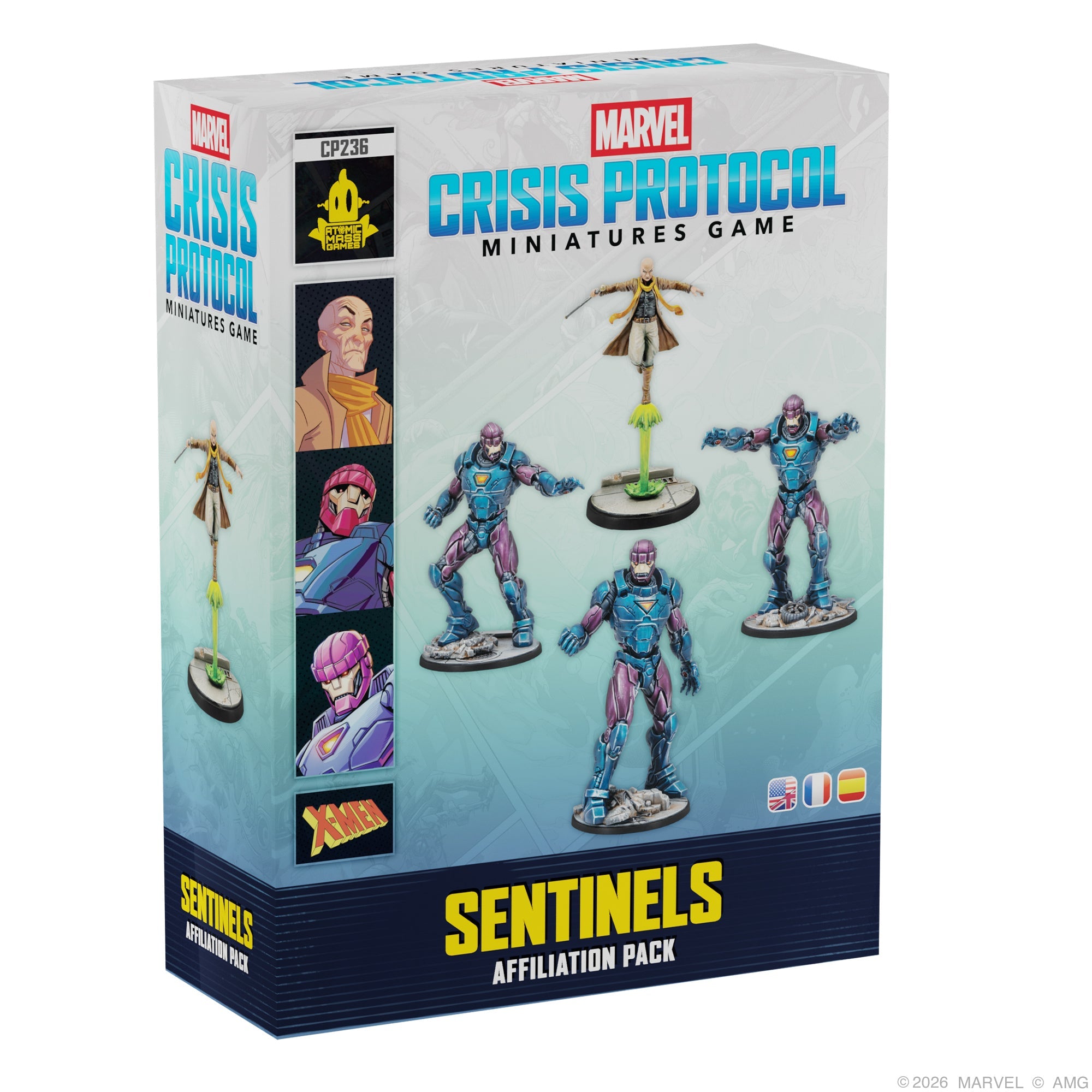 Marvel: Crisis Protocol - Sentinels Affiliation Pack | Grognard Games