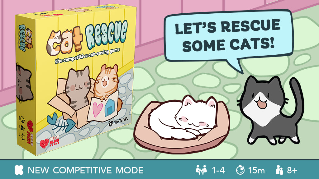 Cat Rescue: 2nd Edition | Grognard Games