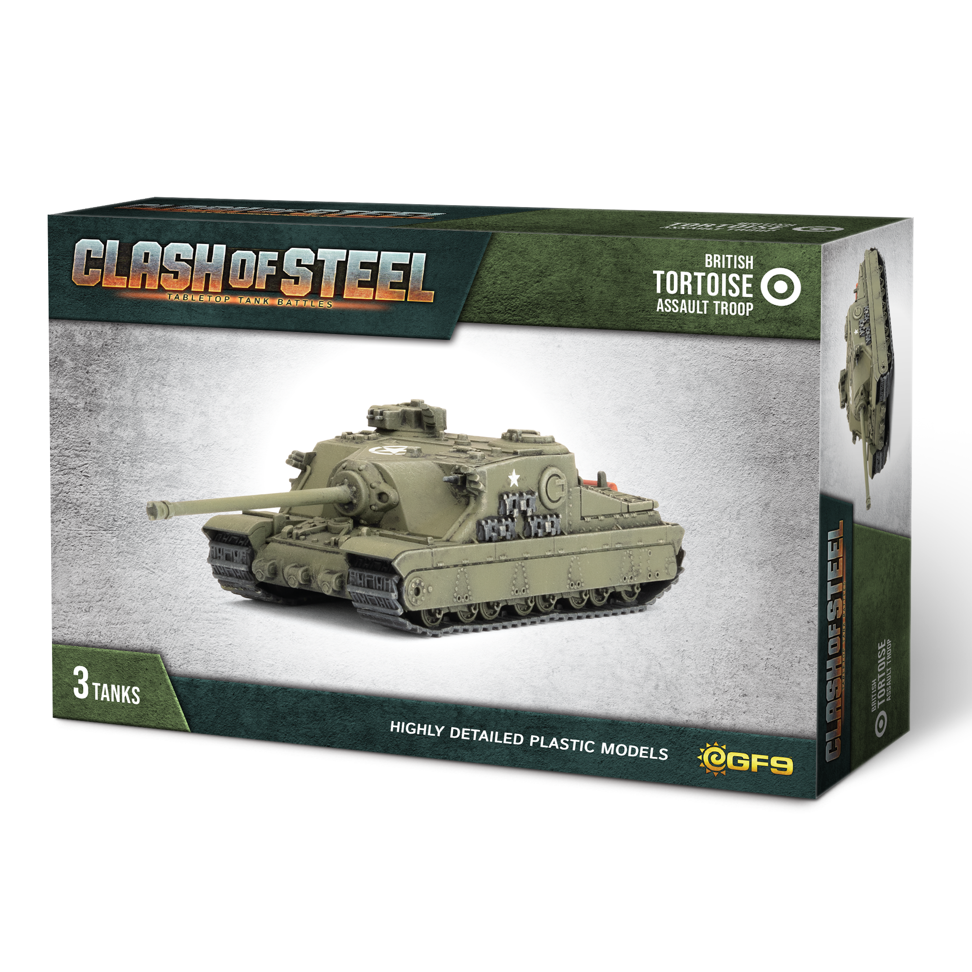 Clash of Steel: British - Tortoise Assault Troop | Grognard Games