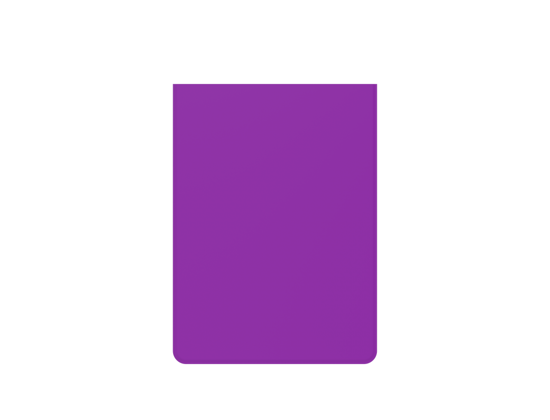 Heavy Play: Curved Sleeves: Bard Purple Standard (100ct) | Grognard Games