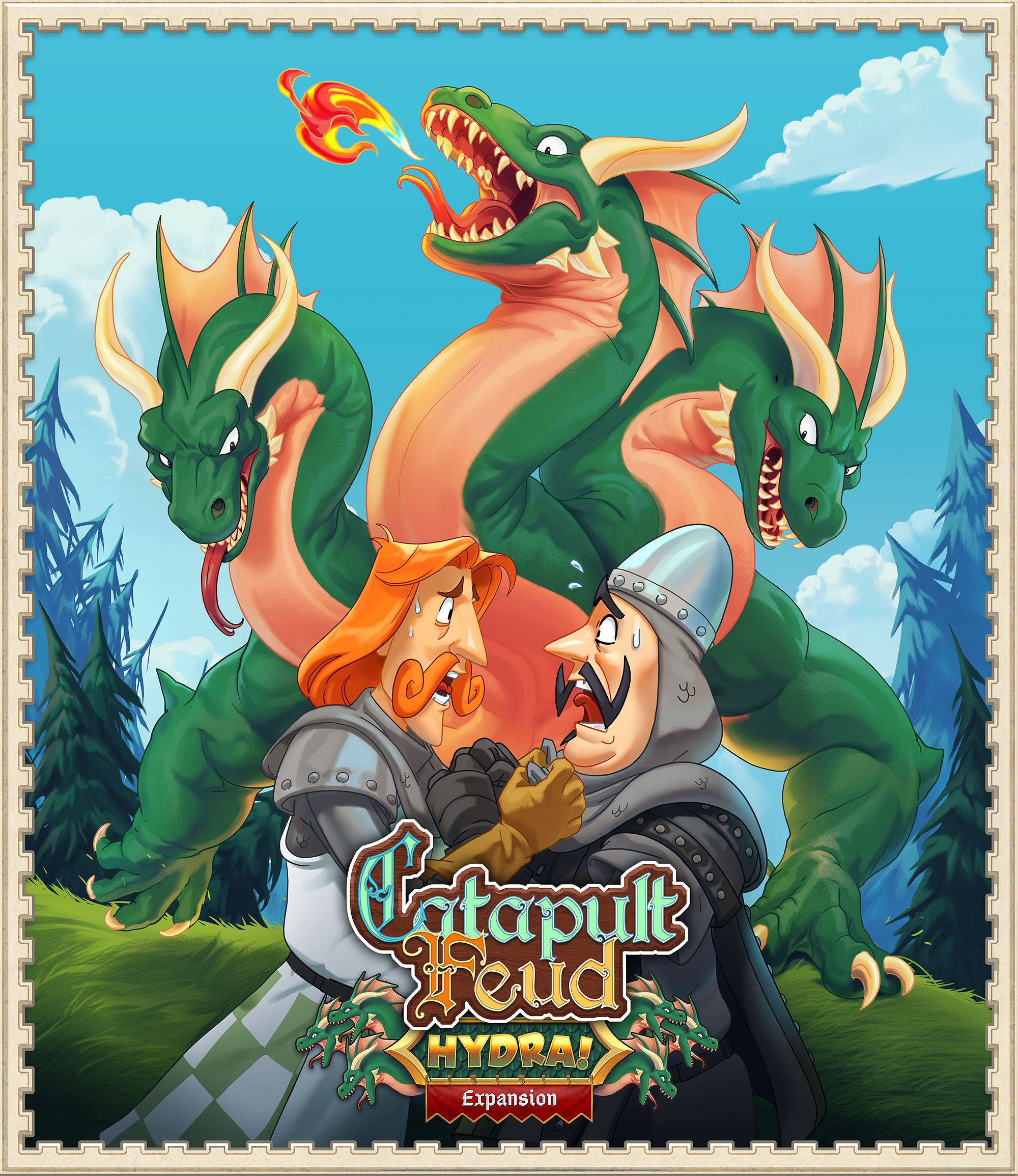 Catapult Feud: Hydra Expansion | Grognard Games