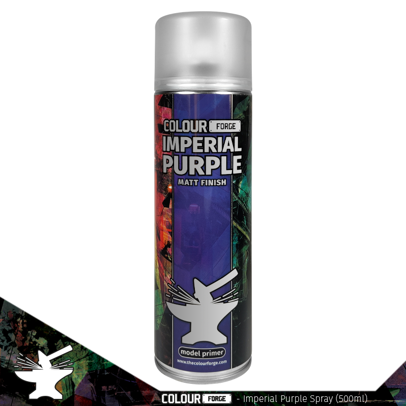 Colour Forge Spray: Imperial Purple (500ml) | Grognard Games