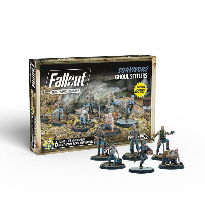Fallout: Wasteland Warfare: - Survivors: Ghoul Settlers (The Slog) | Grognard Games