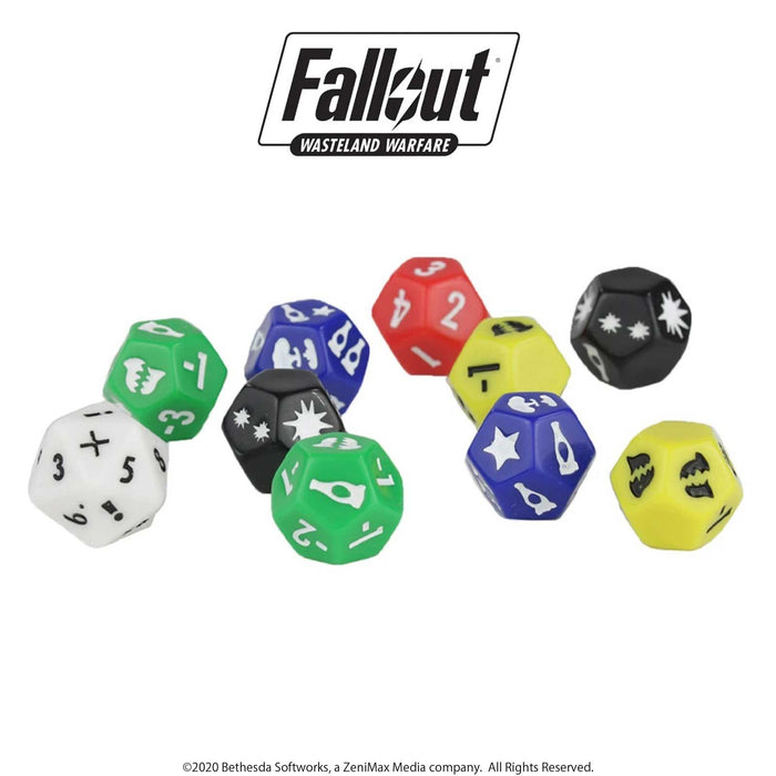 Fallout: Wasteland Warfare - Extra Tabletop Dice Set | Grognard Games