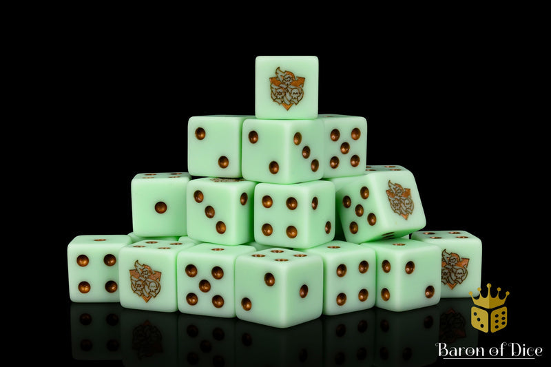 Baron of Dice 25 set Disgustingly Resilient Square Corner | Grognard Games