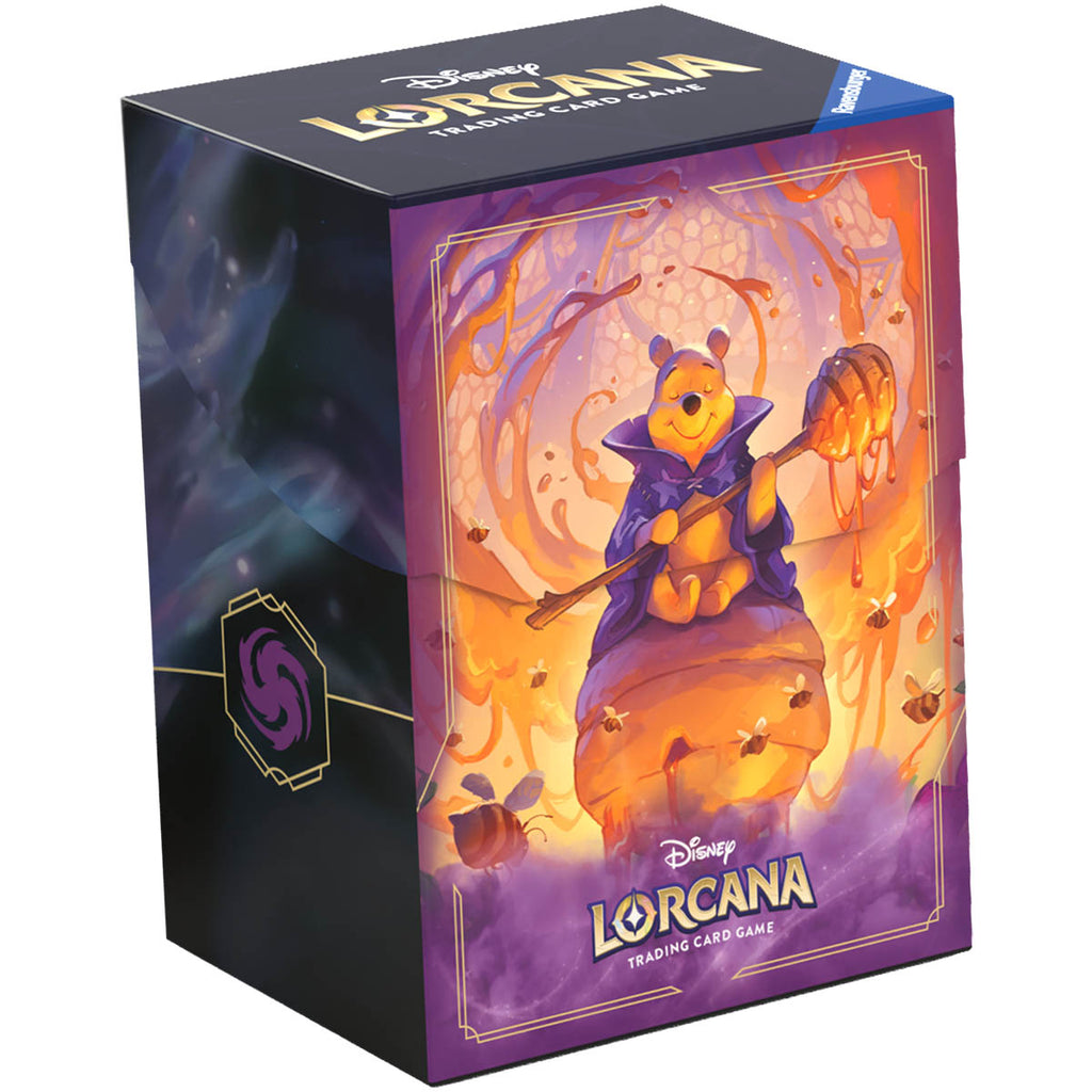 Disney Lorcana TCG: Azurite Sea Deck Box - Pooh, Hunny Wizard | Grognard Games