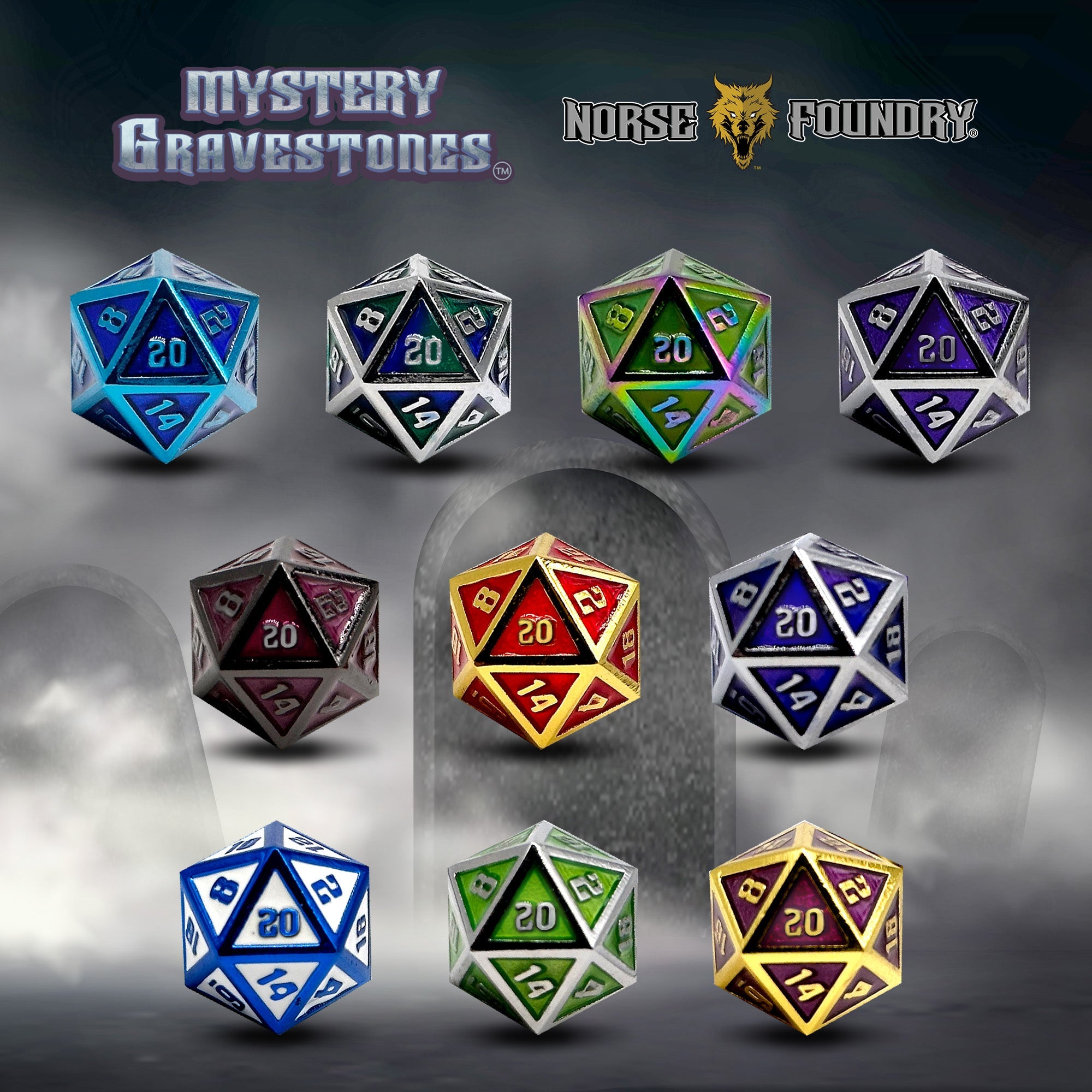 Norse Foundry MYSTERY GRAVESTONES | Grognard Games