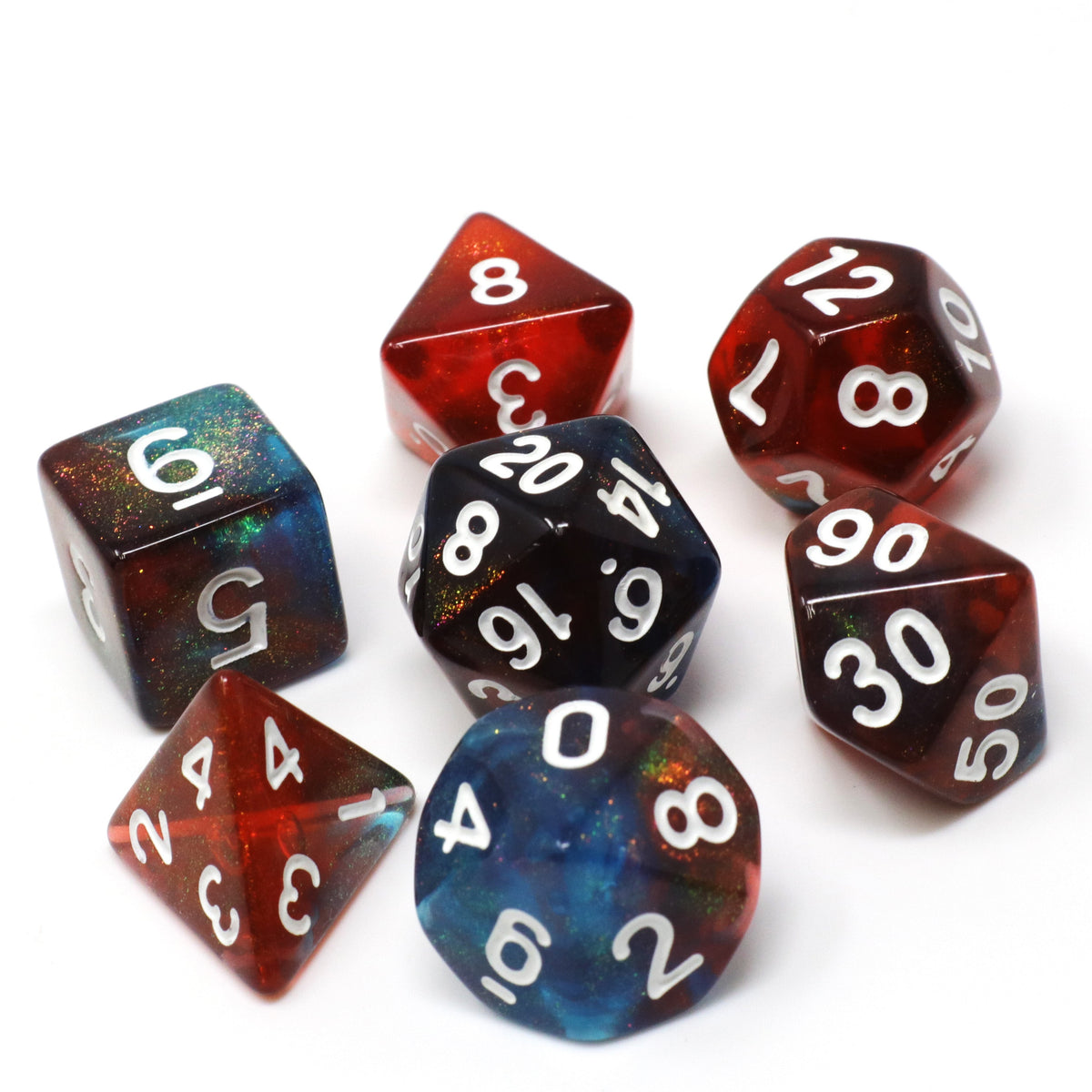 Die Hard Dice 7pc RPG Set - Dragon Scale | Grognard Games