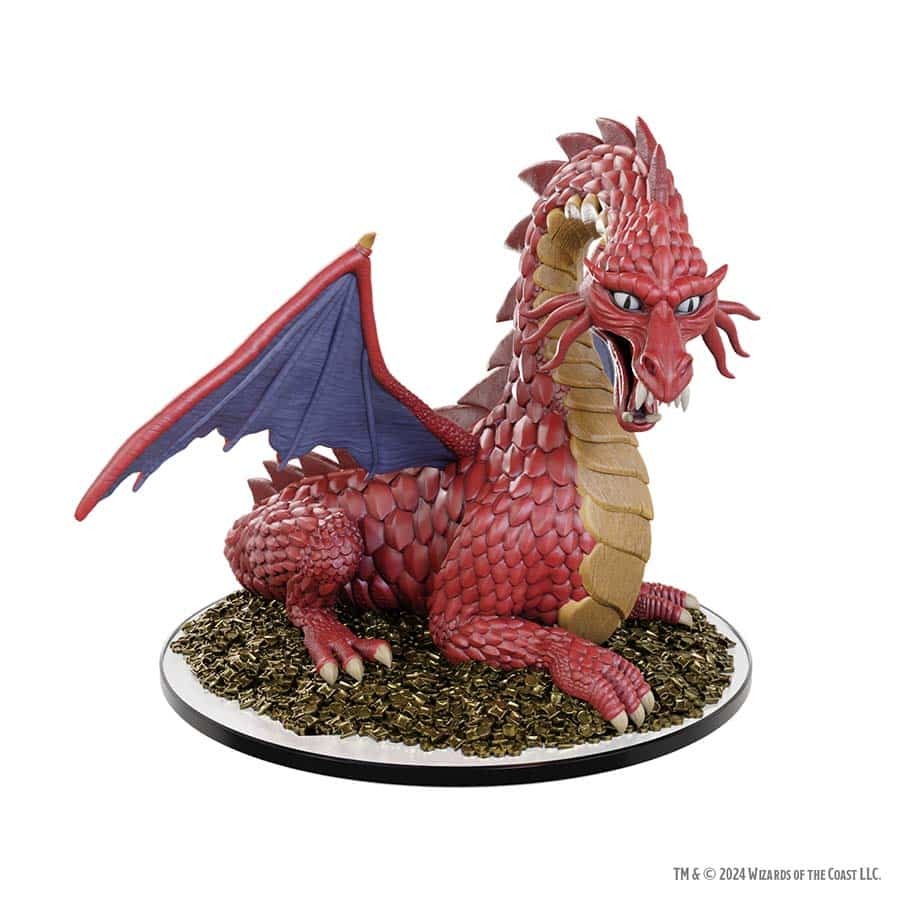 Dungeons & Dragons Icons of the Realms 50th Anniversary Classic Red Dragon | Grognard Games