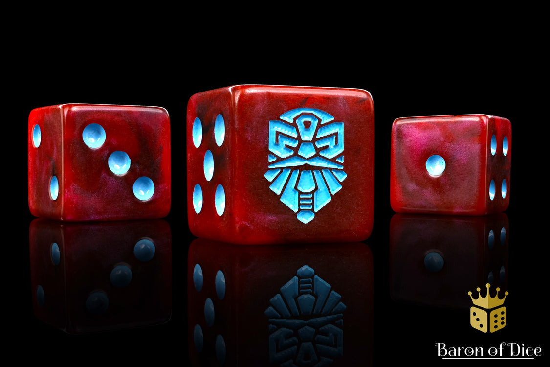 BaronofDice 25 set Dwarf Dice Square Corner | Grognard Games