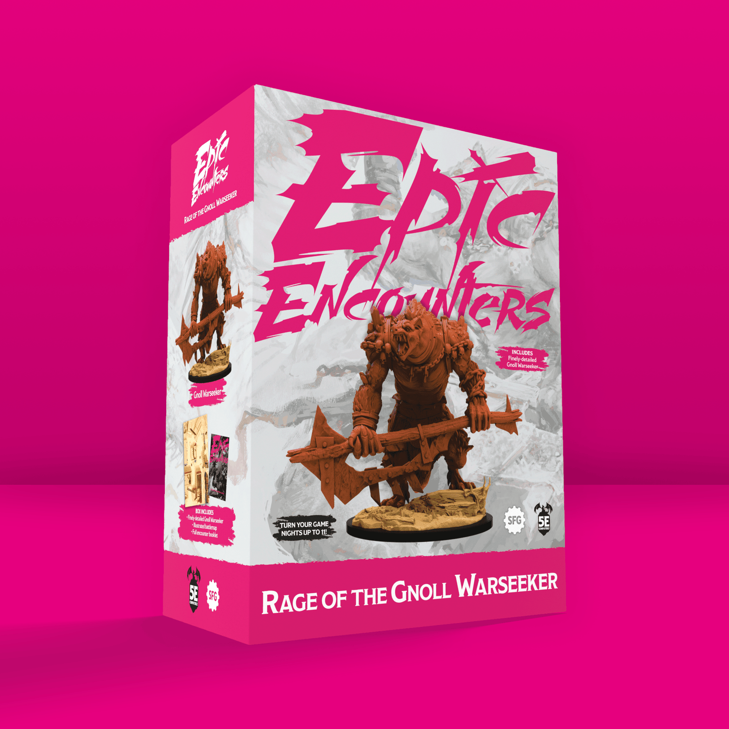 Epic Encounters - Rage of the Gnoll Warseeker | Grognard Games