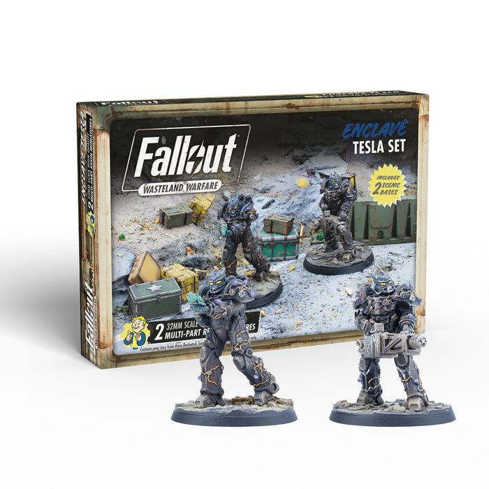 Fallout: Wasteland Warfare - Enclave: Tesla Set | Grognard Games