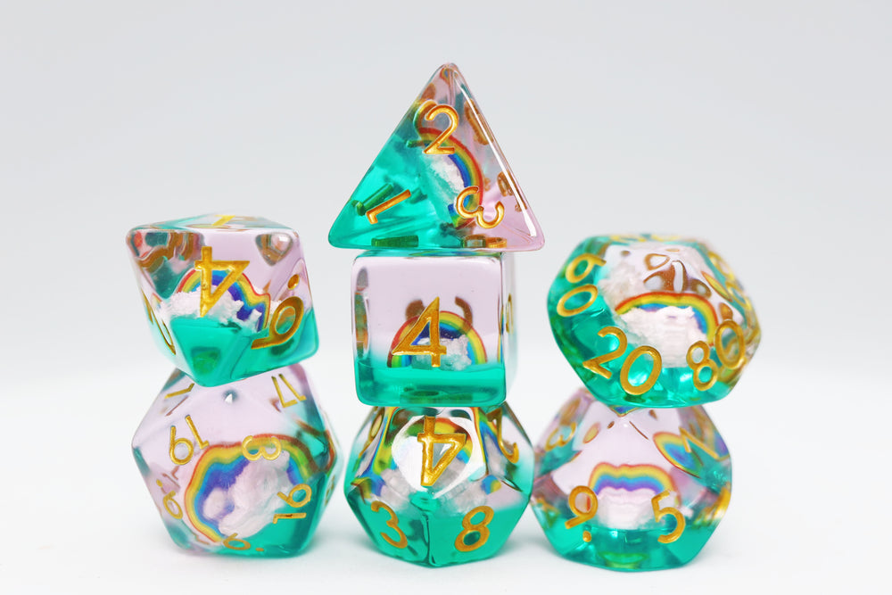 Foam Brain Games Perfect Day RPG Dice Set | Grognard Games