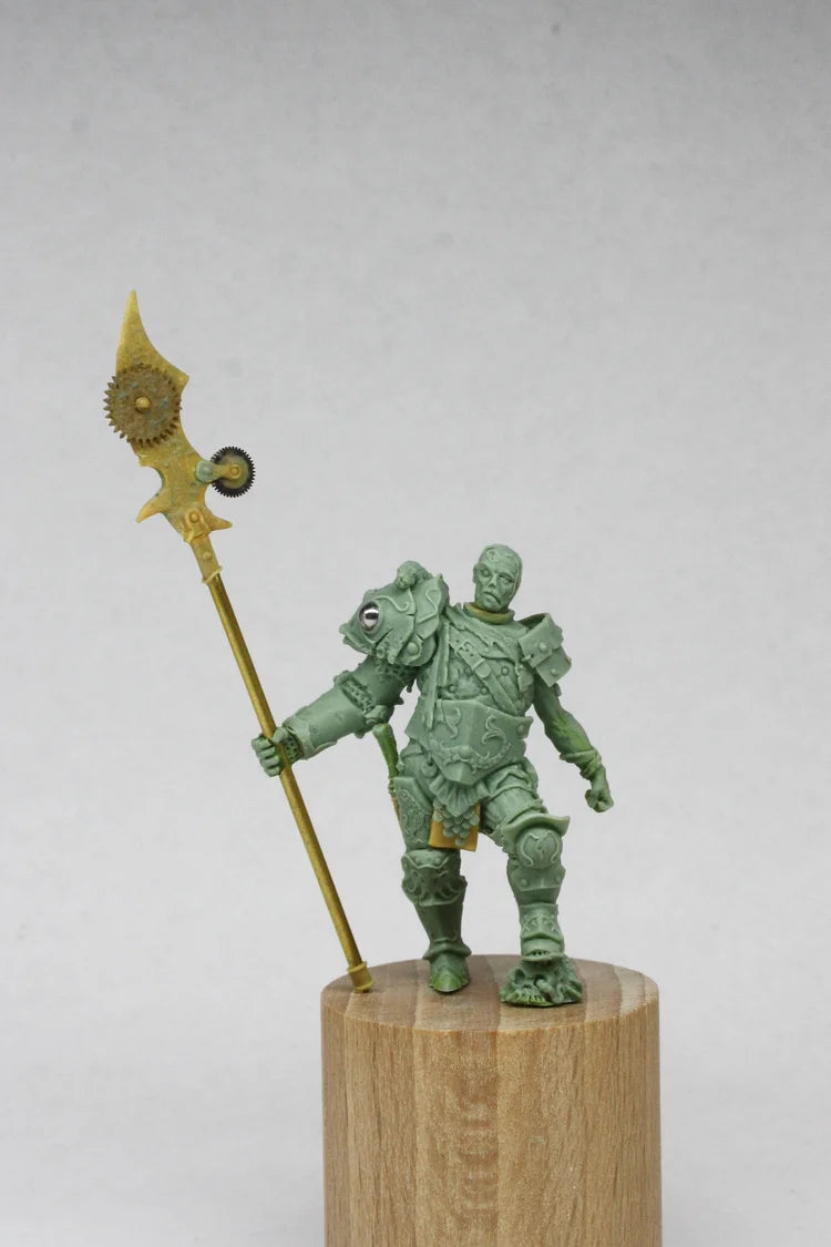 Schopenhauer & Archibald: Knight Multipart Metal Miniature Kit | Grognard Games