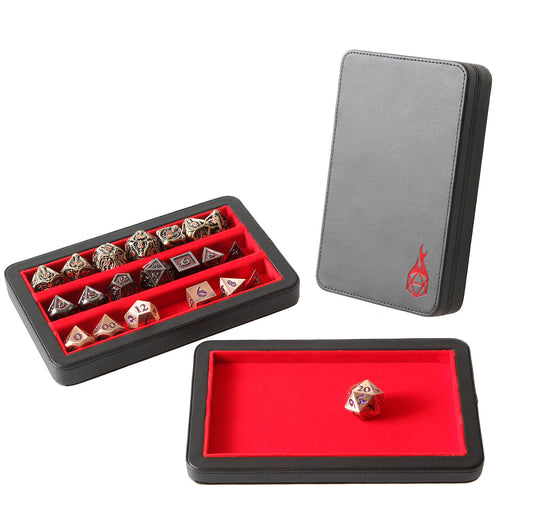 The Reliquary: 3-Row Premium Dice Case | Grognard Games