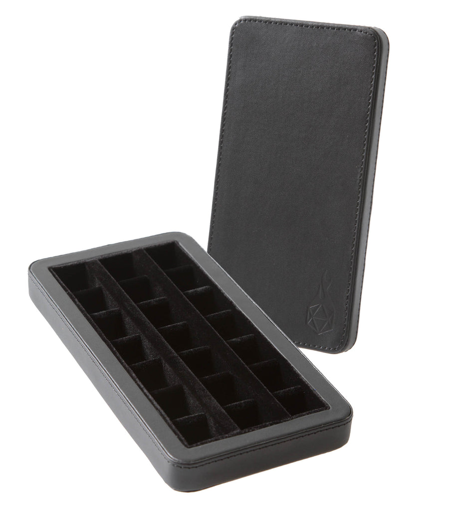 The Reliquary: Standard Premium Dice Case Black | Grognard Games