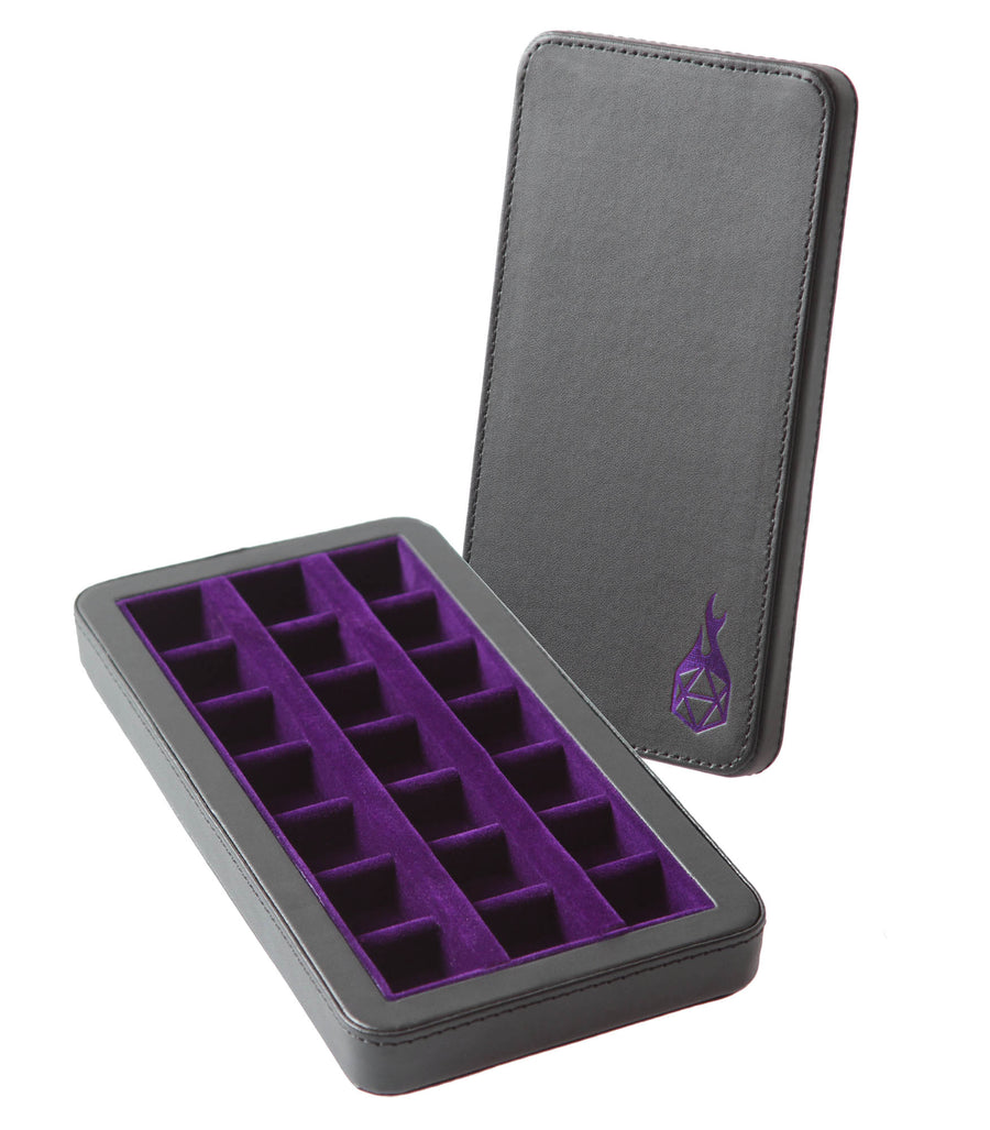 The Reliquary: Standard Premium Dice Case Purple | Grognard Games