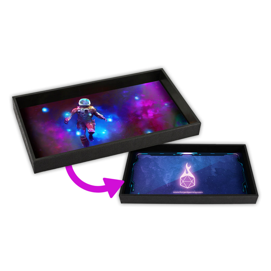 Keybinder Reversible Dice Tray | Grognard Games