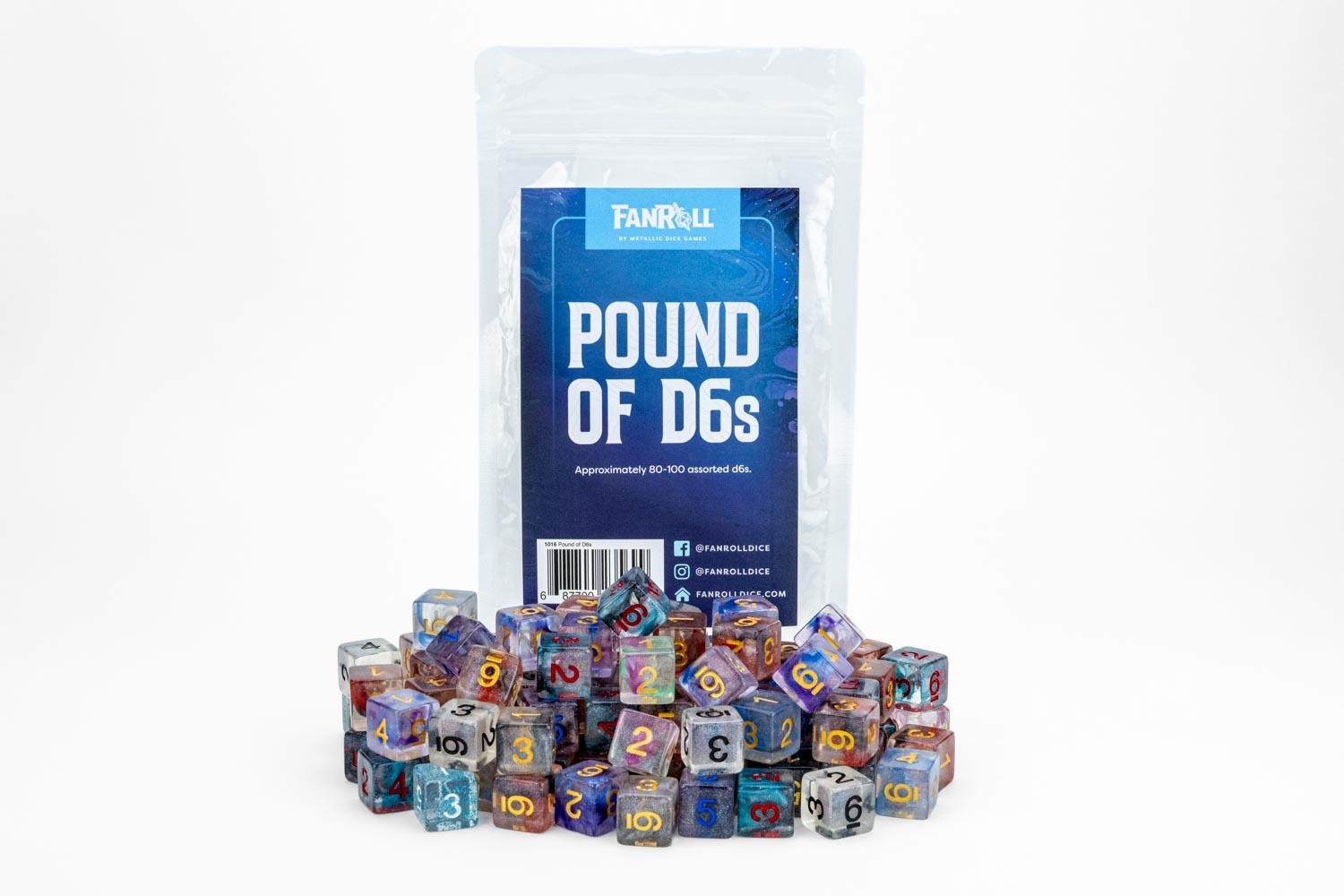 Pound of D6’s | Grognard Games
