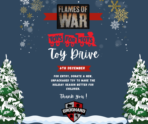 Grognard Games Batavia- Toys for Tots -Flames of War Tournament (12/6/25)