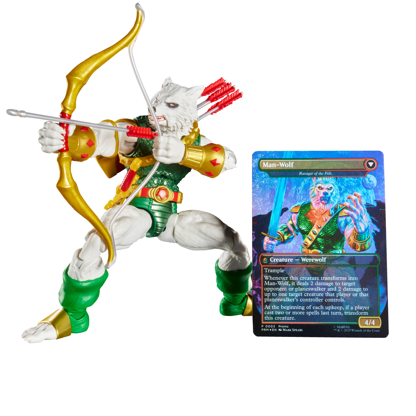 Marvel Legends Series Magic: The Gathering Man-Wolf | Grognard Games
