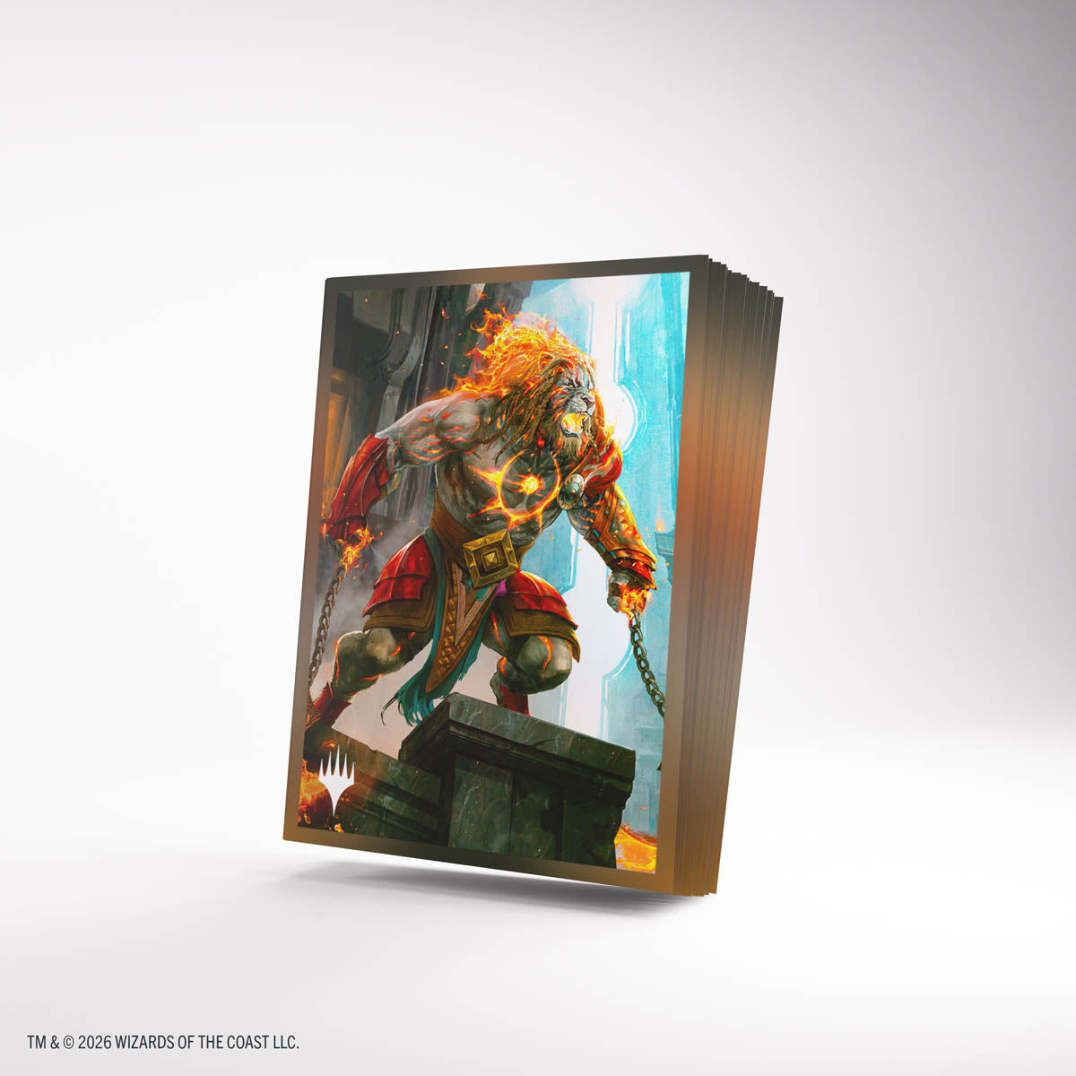 Gamegenic Magic: The Gathering PREMIUM ART SLEEVES-Reality Fractured- Ajani, Path of Vengeance | Grognard Games