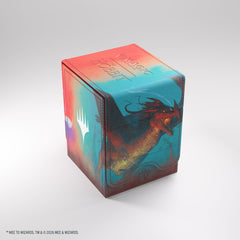 Deckbox: MTG Squire 80+ XL- The Hobbit- The Arkenstone/ Samug, Worm of Dread | Grognard Games