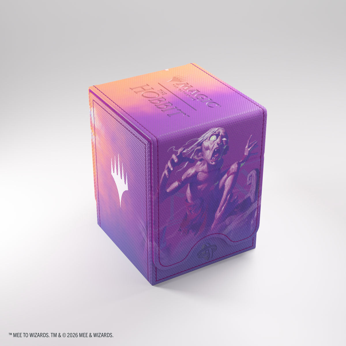 Deckbox: MTG Squire 80+ XL- The Hobbit- Gollum, Riddle Master/ The Lonely Mountain | Grognard Games