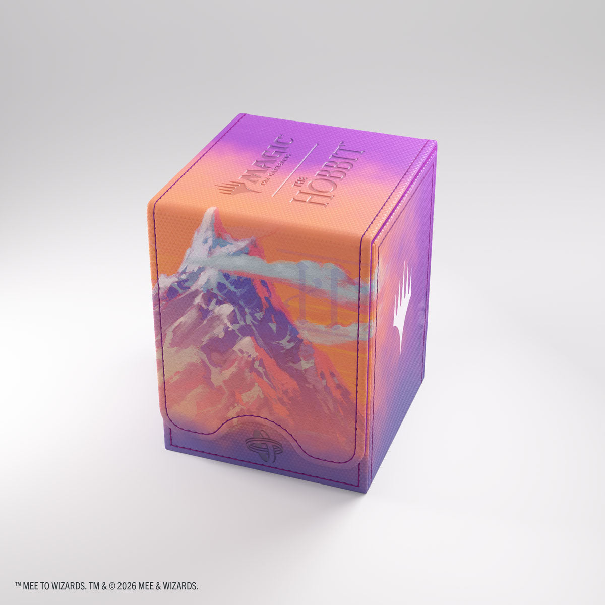 Deckbox: MTG Squire 80+ XL- The Hobbit- Gollum, Riddle Master/ The Lonely Mountain | Grognard Games