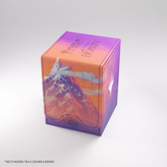 Deckbox: MTG Squire 80+ XL- The Hobbit- Gollum, Riddle Master/ The Lonely Mountain | Grognard Games