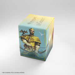 Deckbox: MTG Squire 80+ XL- The Hobbit- Gleaming Splendor/The King of Dale | Grognard Games