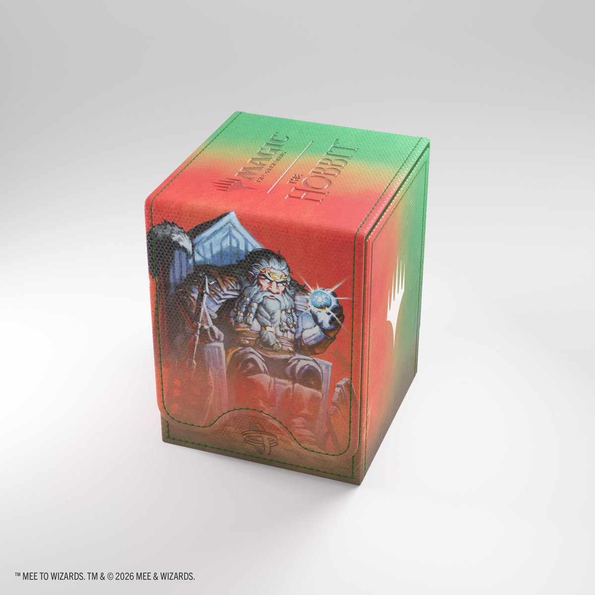 Deckbox: MTG Squire 80+ XL- The Hobbit- Thranduil, the Elvenking/The Mountain-king | Grognard Games