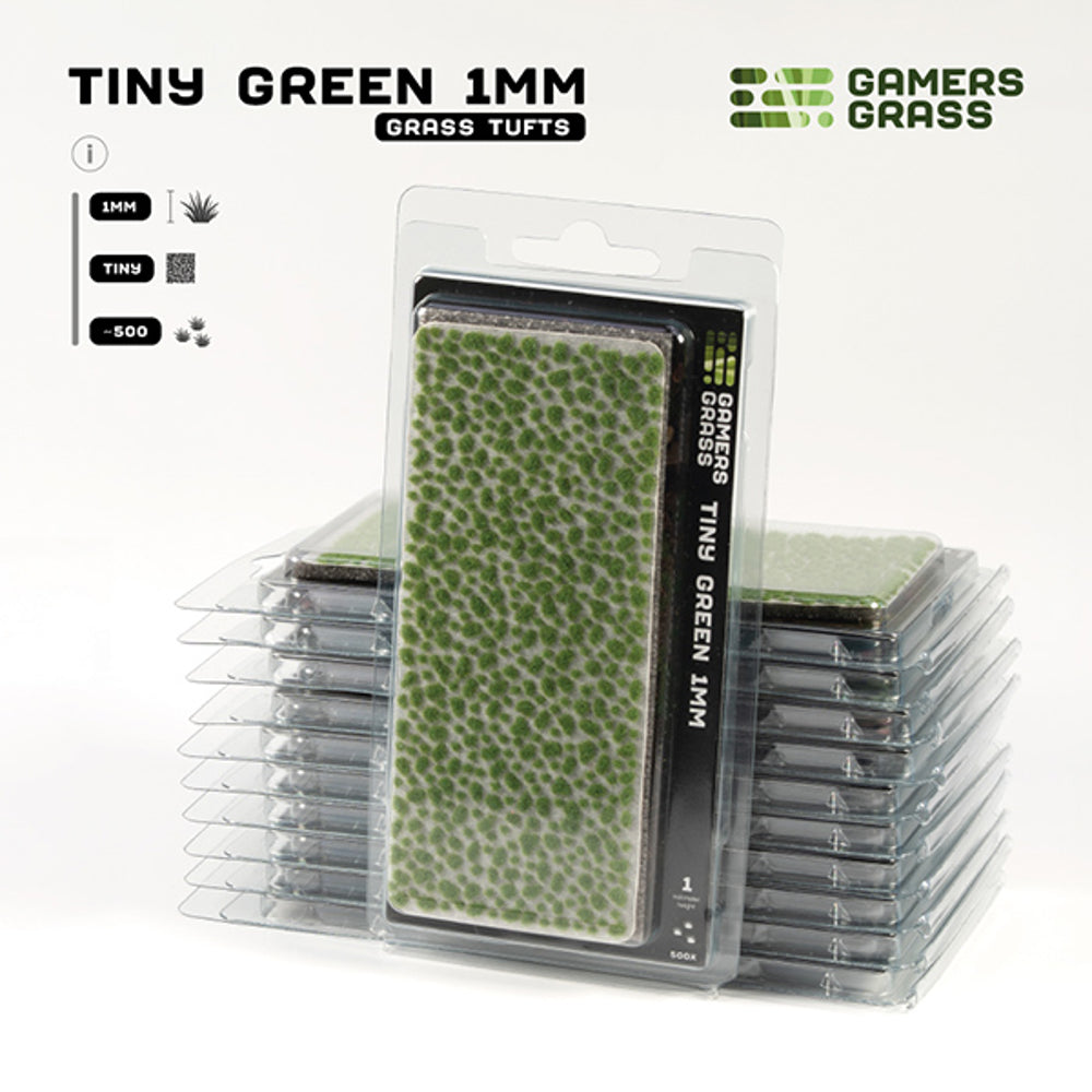 Gamers Grass: Tiny Green 1mm | Grognard Games