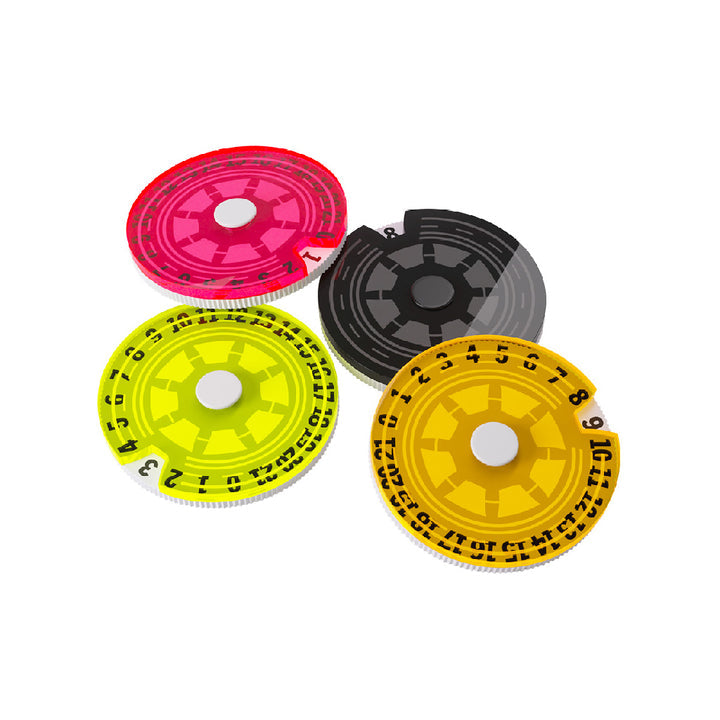 GAMEGENIC SINGLE DIAL LIFE COUNTERS - 4PK | Grognard Games