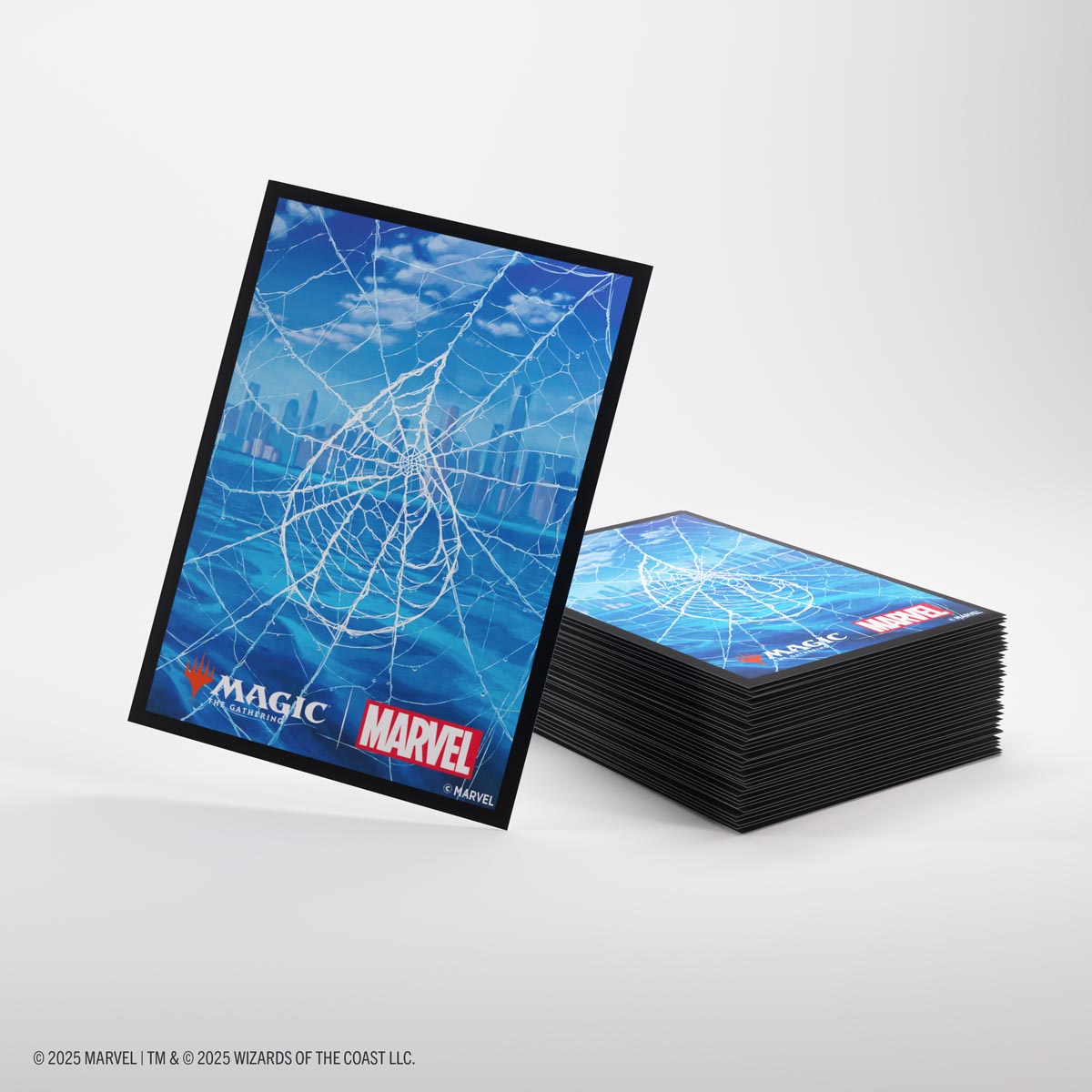 Gamegenic Premium Art Sleeves - Spider-Man Island | Grognard Games
