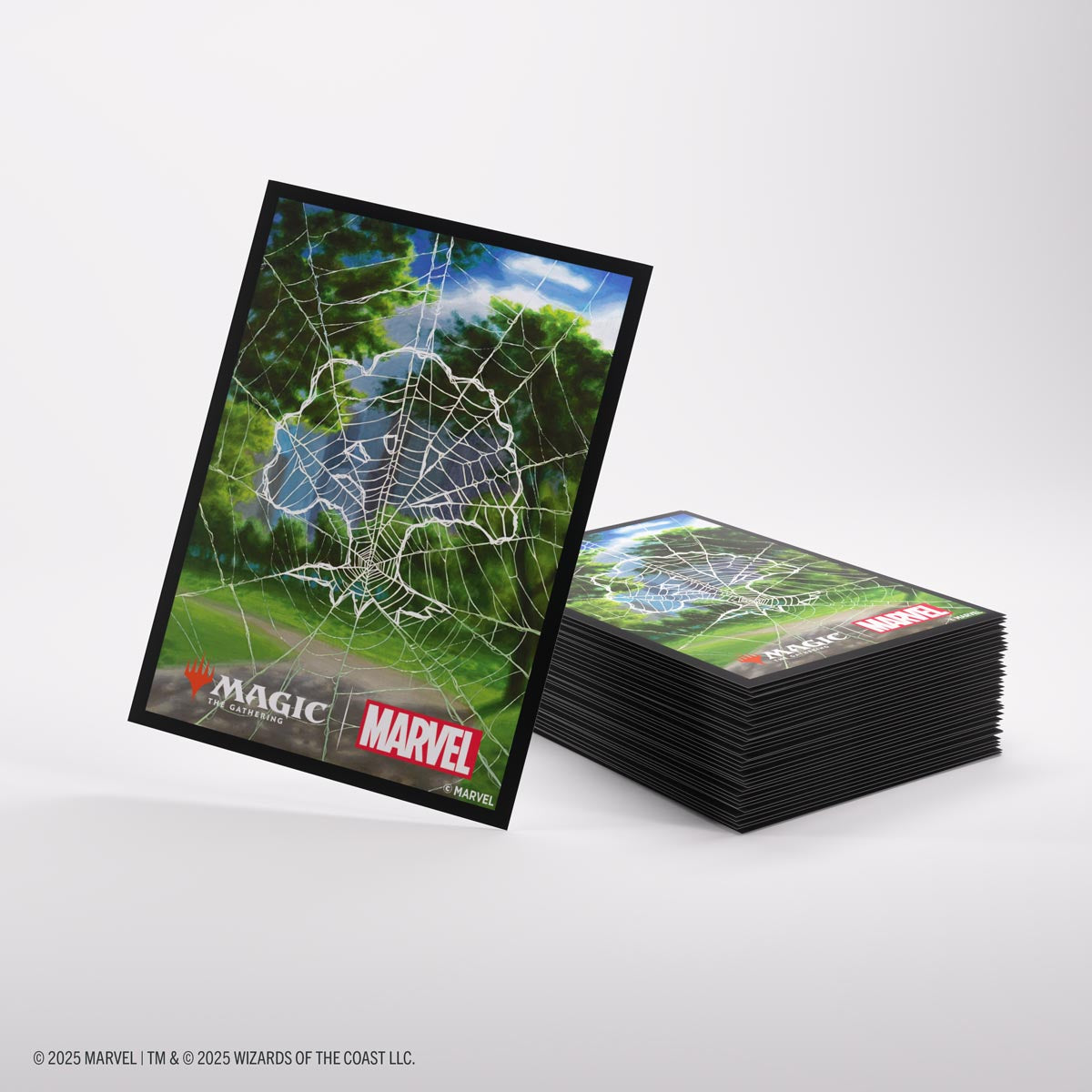 Gamegenic Premium Art Sleeves - Spider-Man Forest | Grognard Games
