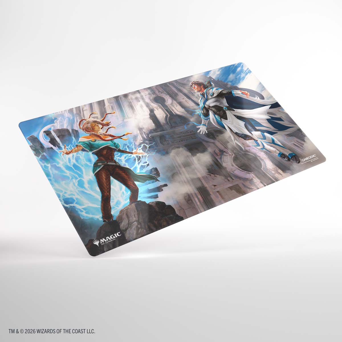 Gamegenic Shiny Playmat: Magic: The Gathering - Reality Fracture - Shiny Playmat - Tam Beleren, Conflicted | Grognard Games