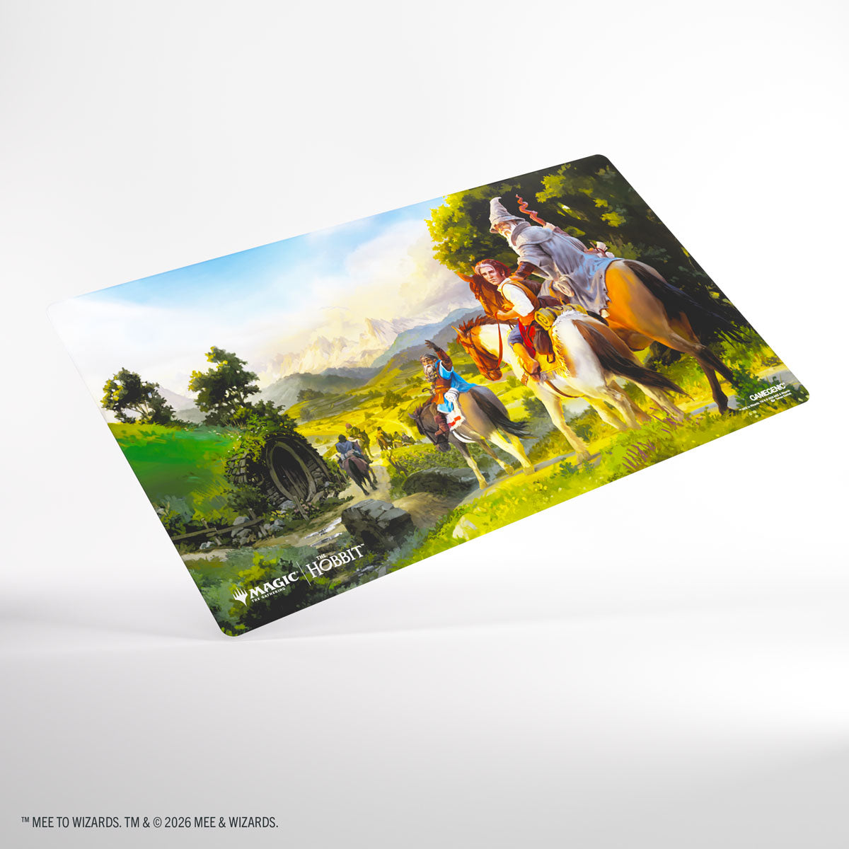 Gamegenic Prime Playmat: Magic: The Gathering The Hobbit - Leaving Hobbiton | Grognard Games