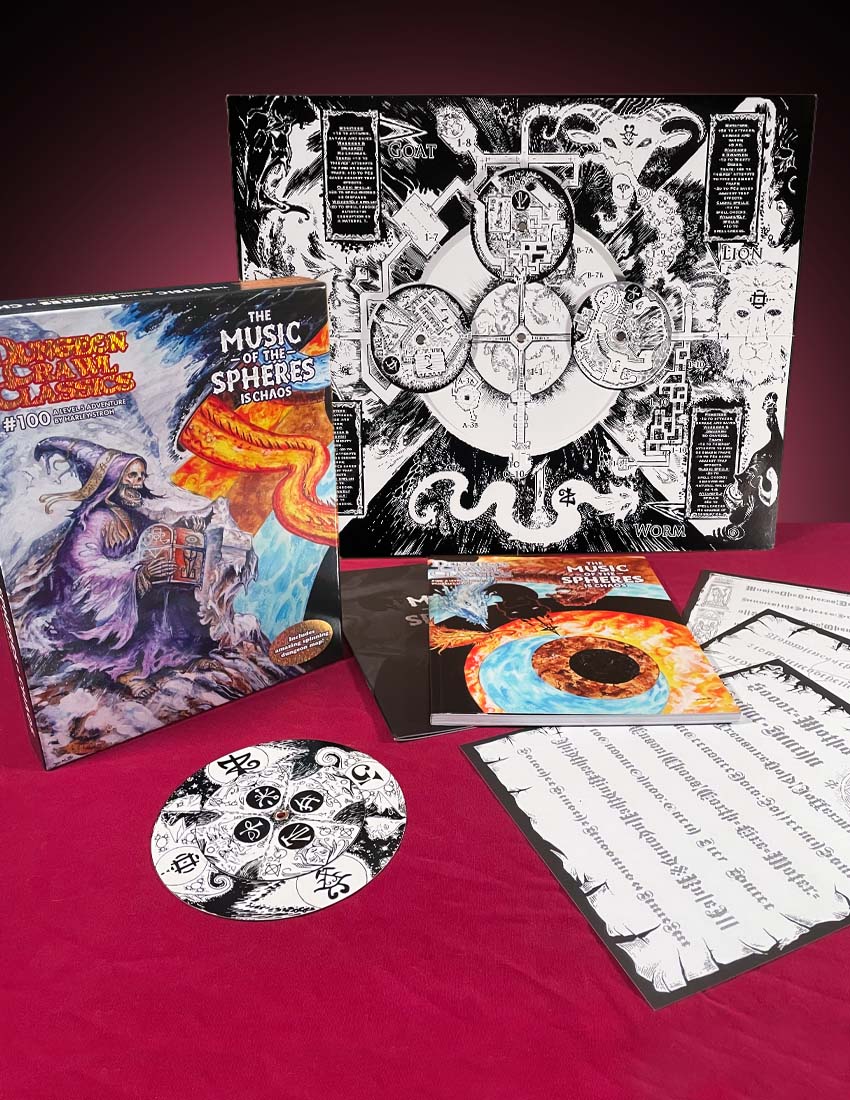 Dungeon Crawl Classics #100: The Music of the Spheres is Chaos | Grognard Games