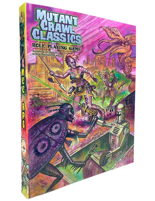 Mutant Crawl Classics Role Playing Game (MCC RPG) – Softcover | Grognard Games