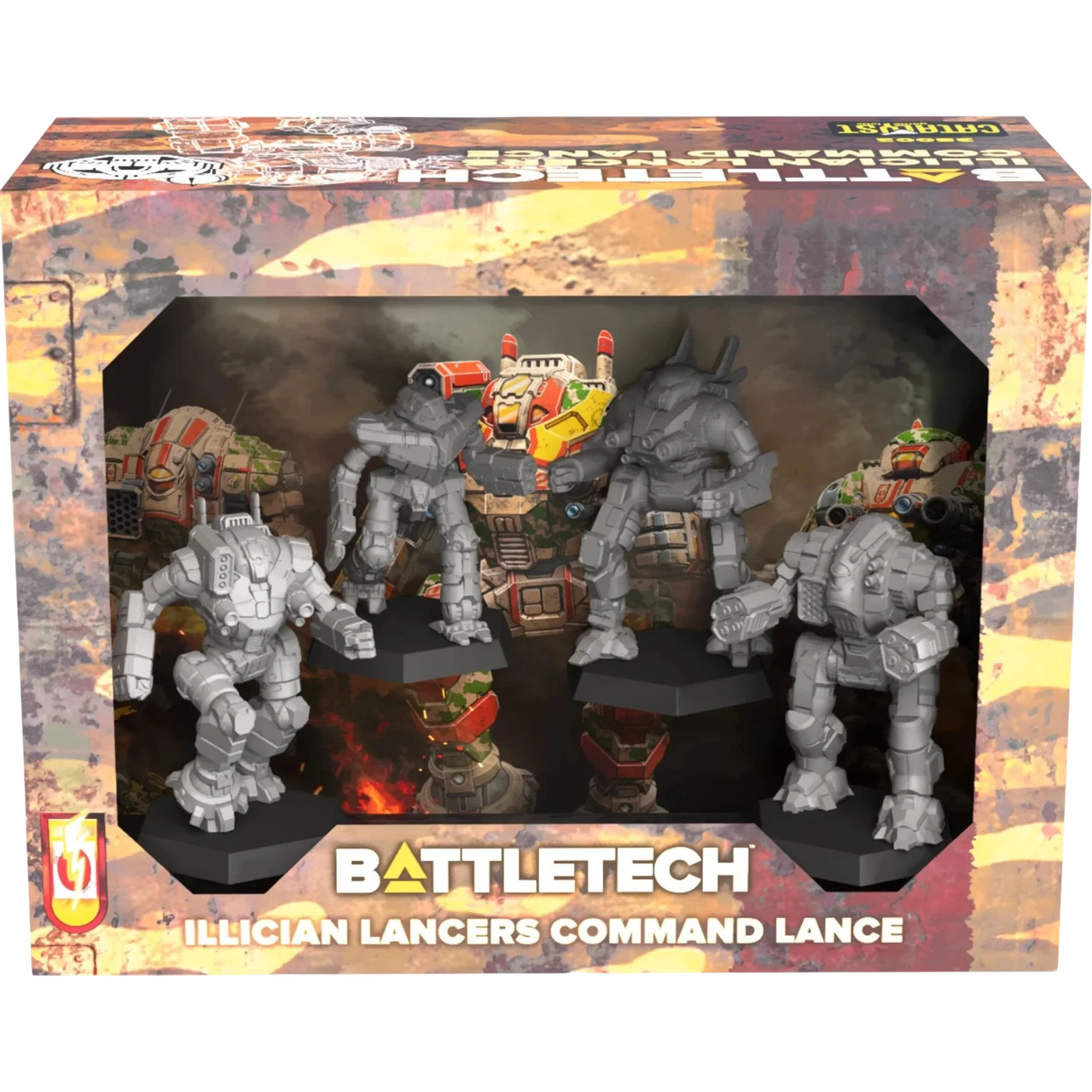 Battletech Illician Lancers Command Lance | Grognard Games