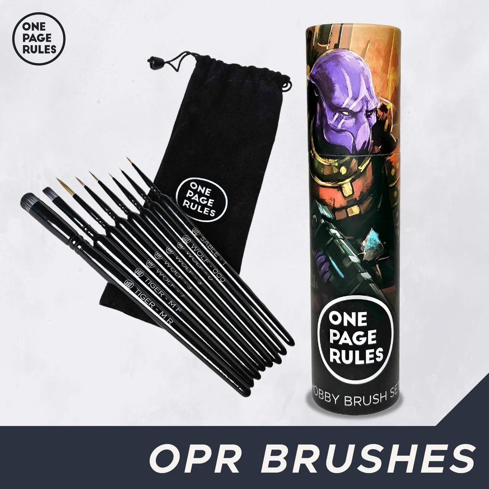One Page Rules Brush Set - Chronicle RPGs | Grognard Games