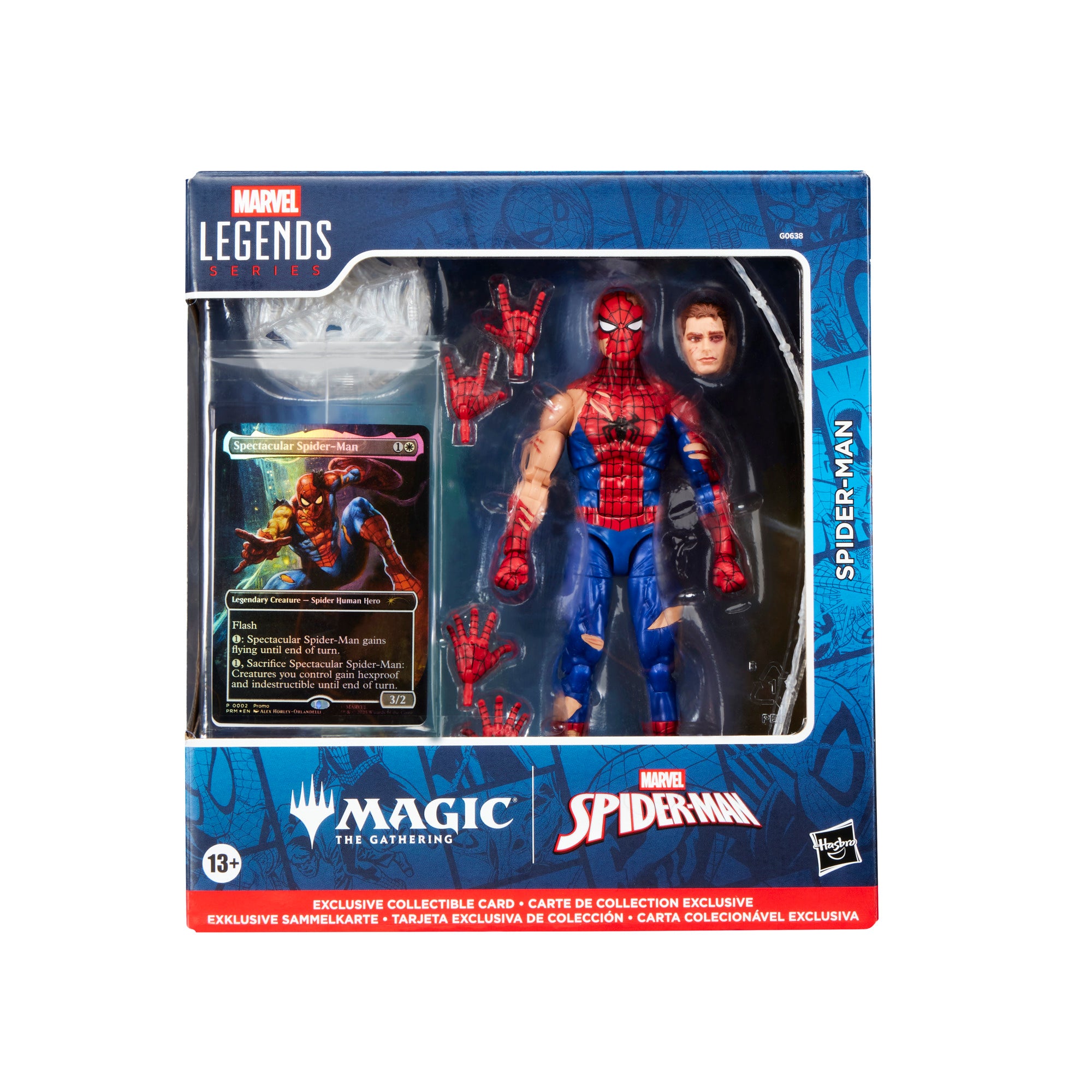 Marvel Legends Magic The Gathering - Battle Damaged Spider-Man | Grognard Games