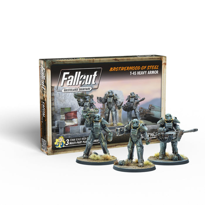 Fallout: Wasteland Warfare - Brotherhood of Steel: Heavy Armor (T45) | Grognard Games