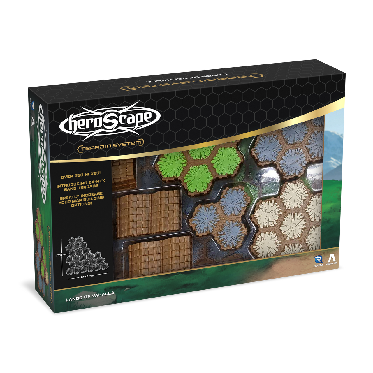 Heroscape: Lands of Valhalla Terrain Expansion (Pre-Order) | Grognard Games