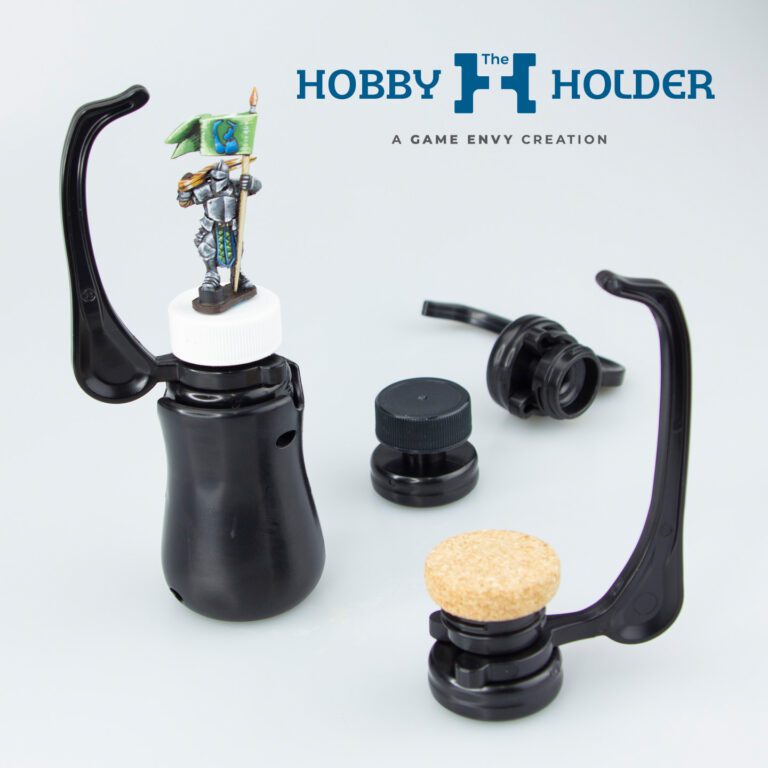 Game Envy Hobby Holder – 3-Part Grip Set | Grognard Games