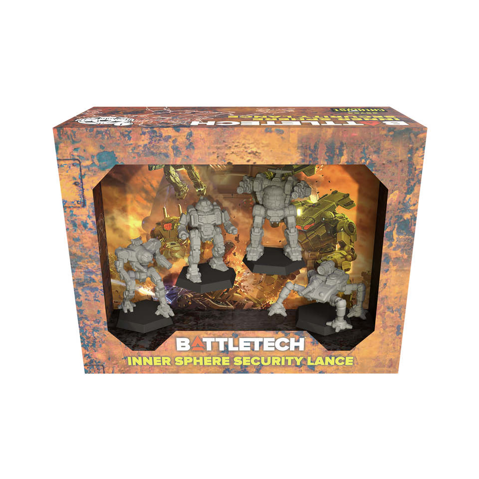 BATTLETECH: CAT35754 BattleTech: Inner Sphere Security Lance | Grognard Games