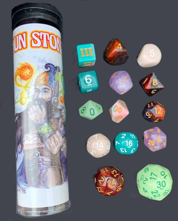 DCC RPG Dice – IOUN Stones | Grognard Games